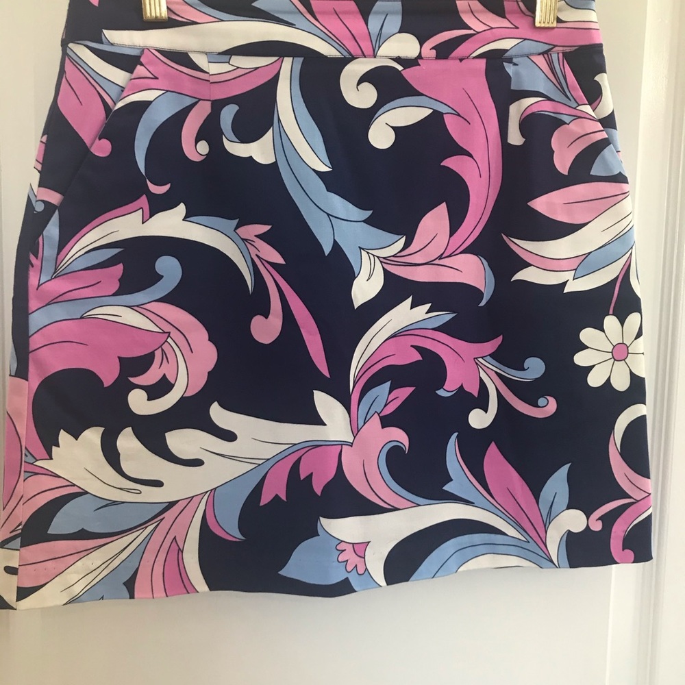 Tori Richard Honolulu Resort Floral Skirt 6 EUC